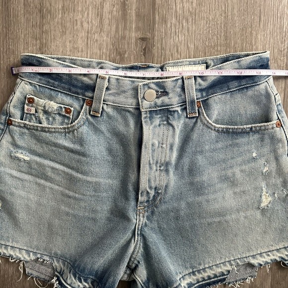 AG Adriano Goldschmied Griffin Shorts in Sulfur Canyon Sz 28 Retail